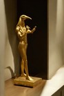 Unique Ancient Egyptian Authentic Ibis Statue Of Egyptian Thoth God Of Moon Bc