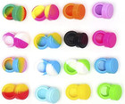 2ml Silicone Containers 100pcs Non-stick Wax Containers Multi Use Storage Jars O