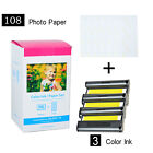 Kp-108in 3 X Ink And 108 Paper Sheets For Canon Selphy Cp900 Cp910 Cp1300 Cp780