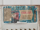 Vintage Gm Chevrolet Metal Touch Up Paint Store Display