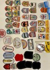 Vintage Voyager   Put On Etc   Travel Patch Lot Of 48 Embroideredpatches
