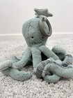 Jellycat Plush Lot Small Octopus Baby Odell 6  Odyssey Stuffed Toy Bunny Blanket