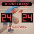 Xd-1001a-d Wireless Basketball Shot Clock System 2 Displays Control Panel