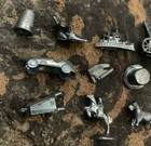 Monopoly Pewter Pieces  10 Total