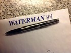 Waterman Hemisphere Rollerball Pen Stainless Steel New  In Box  Narrow