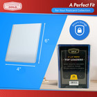 100 4x6 Ultra Cbg Premium Pro Hard Rigid Toploaders Photo Topload Holders - New