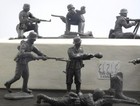 Cts 54mm Wwii Germans In Gray Eight Figures And A Stump