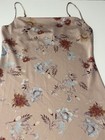 Hippie Rose Blush Pink Floral Slip With Blue   Rust Accents