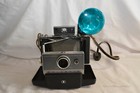 Polaroid Automatic 100 Land Camera 1963-66 With Case Flash Film Extras