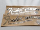 2 Fender Guitar With Synchronized Tremolo Headstock Self-adhesive Metal Stickers