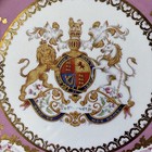 Royal Collection Great Exhibition Tin Plate 2005 Queen Elizabeth Coalport Design