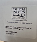 Critical Process Filtration Filters 0 45 Micron Polypro 30  Fep silicone  cs 11