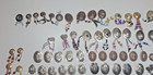 Large Mixed Lot  170  Total Parts  Belt Making Conchos Supplies  Some W  Beads