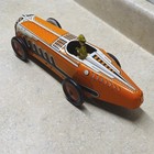 Vintage Marx Toys Tin Wind-up Car  Open Wheel With Driver  13 
