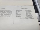 7 Vintage 1940 s Movie Double Sided Synopsis Sheets