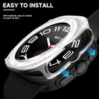 Silicone Band Watchbands Protective Case Cover For Galaxy Watch Ultra 47mm Strap