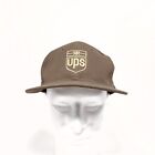 Vintage Ups Brown Hat Embroidered Adjustable Ball Cap Employee Usa