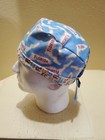 Florida Sale Men s Skull chemo Surgical Scrub Hat cap Handmade