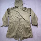 Us Army Usgi Fishtail Parka Jacket M-1951 M51 Korean War Fur Hood Liner Vtg 50s