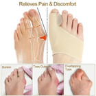 Big Toe Bunion Corrector Splint Straightener Foot Pain Relief Hallux Valgus