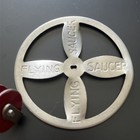 Vintage Post Toasties 1951 Captain Video Flying Saucer Ring