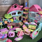Lps Littlest Pet Shop Lot Accessories 74 Piece   Play House Vintage Set