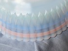 Petalware Macbeth Evans Opalescent Bowl Pastel Banded 6  Bowls Pair 