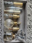 Lot Of 8 Vintage Travel Spray Purfume Bottles Empty