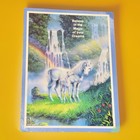 Vtg 1991 Unicorn Mom   Baby  believe In The Magic Of Your Dreams Wall Plaque
