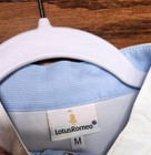 Lotus Romeo  New  Show Shirt  White  Medium  160 Long Sleeve