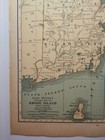 1929 Vintage Rhode Island Atlas Map Original Antique Rand Mcnally Premium Atlas