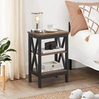Set Of 2 Nightstands Bedroom Bedside End Tables Sofa Side Tables Storage Shelf