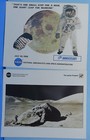 Nasa Litho Photo Lot Of 4 Vtg Apollo 11 Anniversary Astronauts Launch Lunar