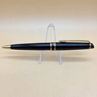 Vintage Waterman Paris Expert Ii Ballpoint Pen  Gloss Black Resin With Gold Trim