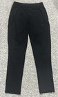 Adidas Climacool Track Pants Size 13 14 Youth Cool Mesh 3 Stripes Black On Black