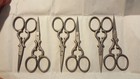Gingher Model G-3gs Pewter Fleur-de-lis Embroidery Scissors  free Shipping 