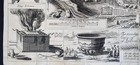 1689 Large Antique Blome Jerusalem Map - Plan Of Solomon Temple- Holy Land Bible