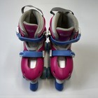 Chicago Skates Adjustable Kids  Quad Roller Skate - Pink white  m  1-4 