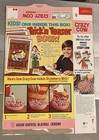 1977 General Mills Crazy Cow Cereal Box    new   