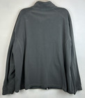 Ll Bean Jacket Mens Xl Fleece Gray Full Zip Winter Warm Up Lightweight Cozy