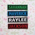  love It   Custom Embroidered Name Tag 4in X 1in Size