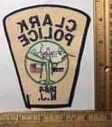 Vintage Obsolete Clark New Jersey Police Department Officer Shoulder Patch 1864