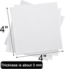 36 Packs 4  X 4  Artist Painting Canvas Panels  White Blank Stretched Canvas