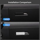 Car Accessories Bling Interior Storage Box Button Cover Sticker 2024 2023 2022 2