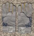 Christian Yelich Milwaukee Player team Issued Batting Gloves Size Xl Mlb Rarenew