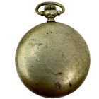 Antique 18 Size Star Open Face Pocket Watch Case Nickel Coin Edge Usa