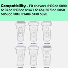 Series 5 Replacement Head 52s For Braun Electric Shaver   S5 Wet And Dry