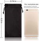 Soft Eyeglass Pouch 3 Pack - Pouch For Glasses Microfiber Screen Cleaning Bag