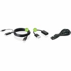 Iogear Universal 4-port Dual View Displayport hdmi Secure Kvm Switch Set W audio