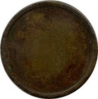 Unknown Maverick M  E  Gilliland   Co  Good For 10   Uniface Brass Trade Token